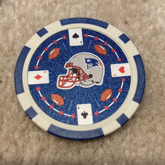 New England Patriots poker chips - Picture 5 of 14
